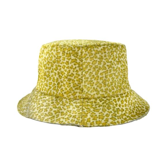 Bottega Veneta Leopard Print Calf Hair Bucket Hat main image 7